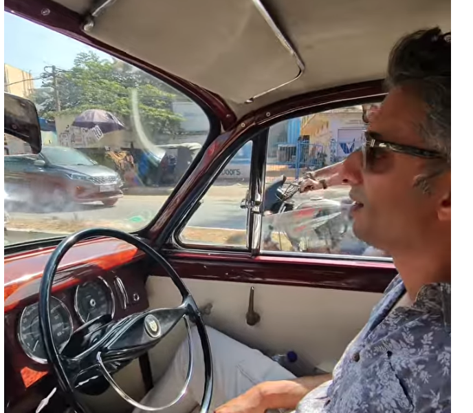 In The Good City: Inside a Jaguar Mark 2 with Tilak Thomas